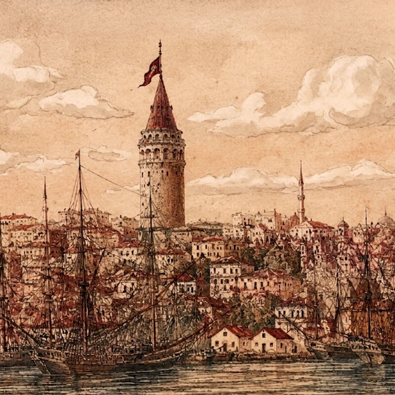 Galata ve Boğaz ilhamlı Venezianico Arsenale Bosphorus tasarımı