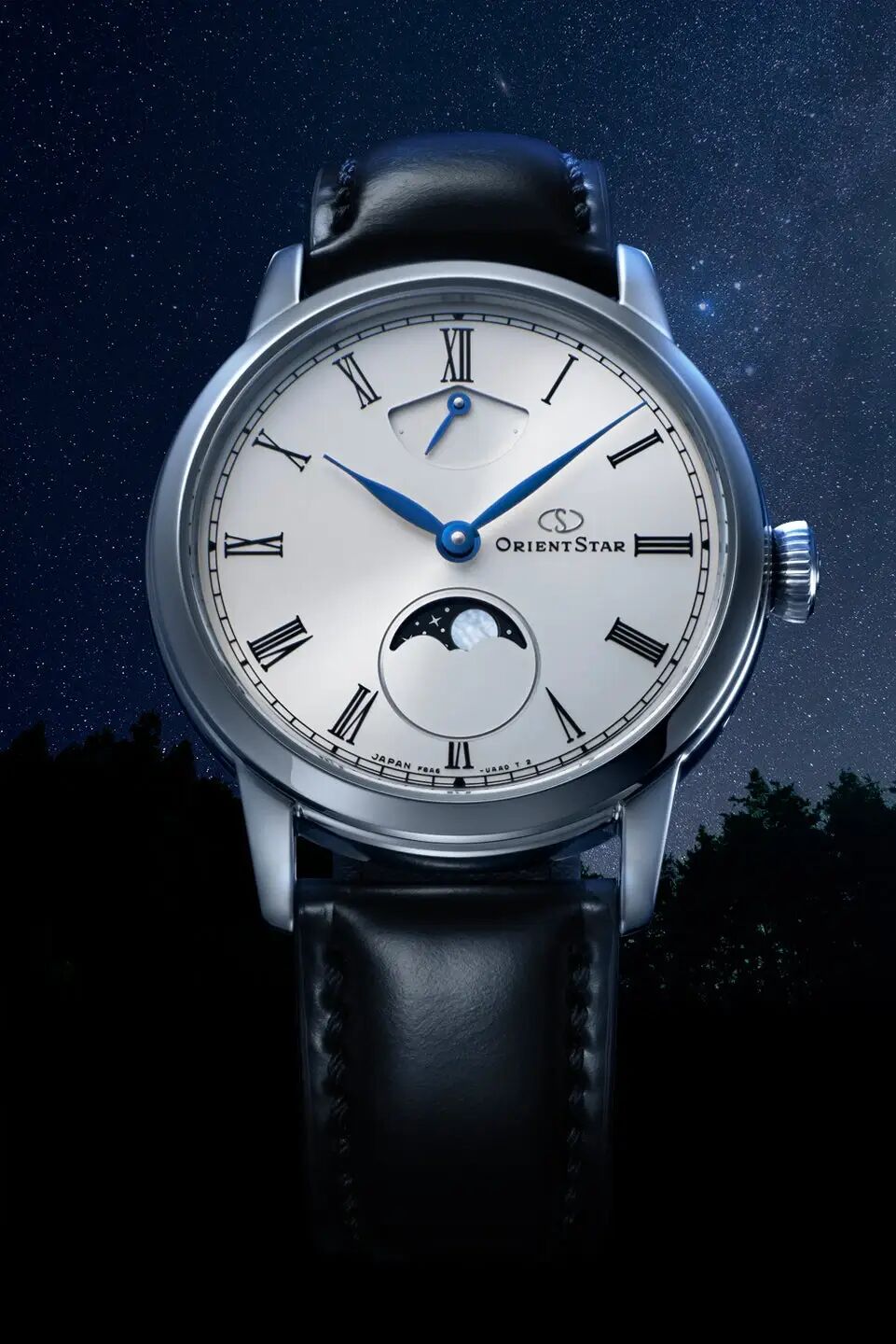 Orient Star M45 F8 Mekanik Ay Fazı bilekte