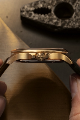 Kurmalı Otomatik Erkek Kol Saati - 1221555 Redentore Bronzo - 4