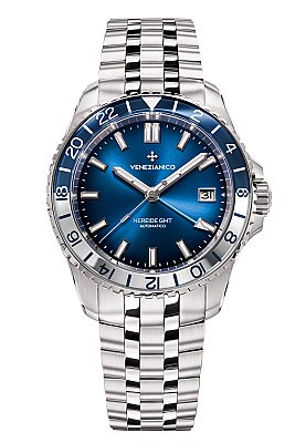 Kurmalı Otomatik Erkek Kol Saati - 3521511S Nereide GMT - Venezianico
