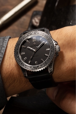 Kurmalı Otomatik Erkek Kol Saati - 3921520-Nereide Acquaforte - 2