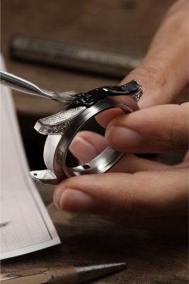 Kurmalı Otomatik Erkek Kol Saati - 3921520-Nereide Acquaforte - 5