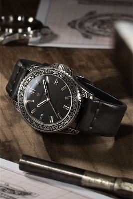 Kurmalı Otomatik Erkek Kol Saati - 3921520-Nereide Acquaforte - 8