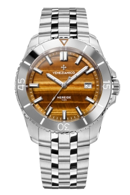Kurmalı Otomatik Erkek Kol Saati - 4521543S-NEREIDE TIGRIS - Venezianico