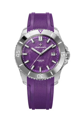 Kurmalı Otomatik Erkek Kol Saati - 4521545- Nereide AMETİSTA - Venezianico