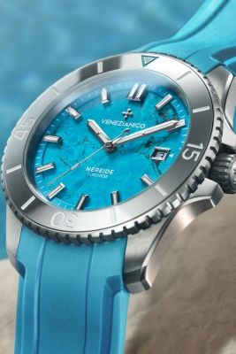 Kurmalı Otomatik Erkek Kol Saati - 4521547- Nereide TURCHESE - 3