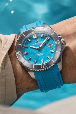 Kurmalı Otomatik Erkek Kol Saati - 4521547- Nereide TURCHESE - 6