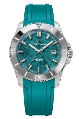 Kurmalı Otomatik Erkek Kol Saati - 4521549- NEREIDE VERDIGRIS - Venezianico