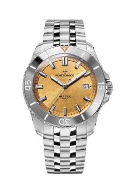 Kurmalı Otomatik Erkek Kol Saati - 4521590S-NEREIDE AUREO - Venezianico