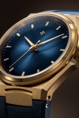 Kurmalı Otomatik Erkek Kol Saati-6221556-ARSENALE BRONZO BLUE - 3