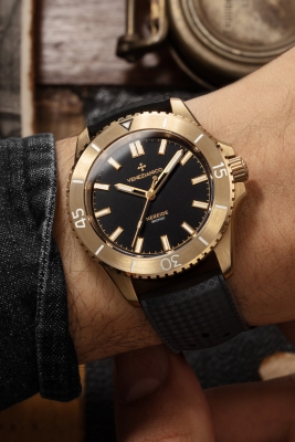 Kurmalı Otomatik Kol Saati - 3121555-NEREIDE BRONZO 39 - 2