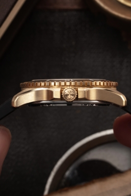 Kurmalı Otomatik Kol Saati - 3121555-NEREIDE BRONZO 39 - 4