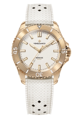 Kurmalı Otomatik Kol Saati - 3121556-NEREIDE BRONZO 39 - Venezianico