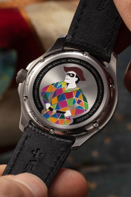 ( ÖN SİPARİŞ ÜRÜNÜDÜR )Otomatik Kol Saati - Redentore Arlecchino Limited Edition - 6