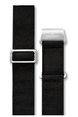 SİYAH LASTİKLİ NATO 22MM - Venezianico